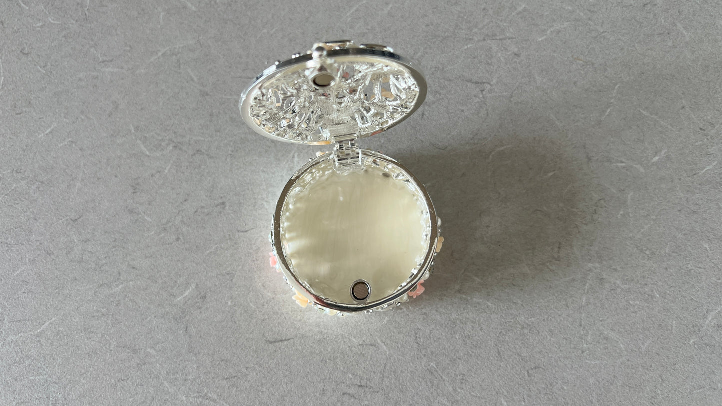Roses & Butterfly Trinket Box