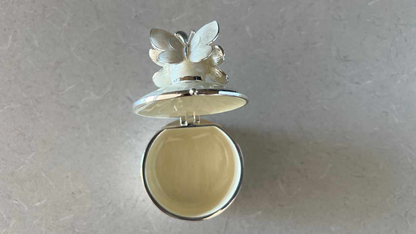 Daisy & Butterfly Trinket Box