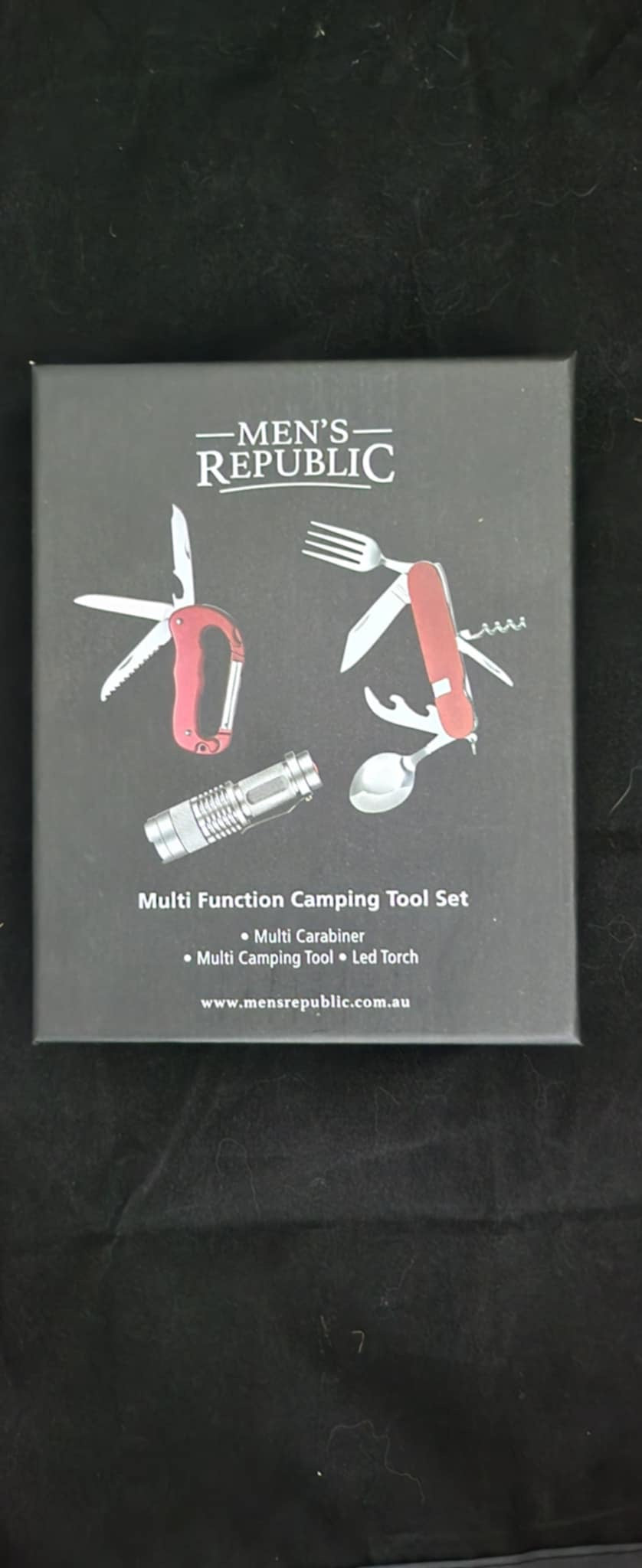 Men's Republic Multi Tool Camping Multifunction Set and Torch