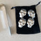Men's Republic Ice Cube Skulls - 4 Pieces Stainless Steel