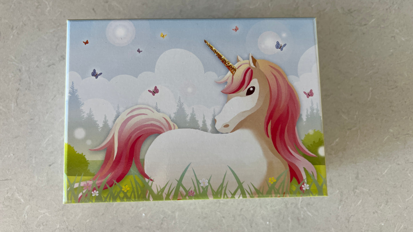 Unicorn kids Jewellery Box