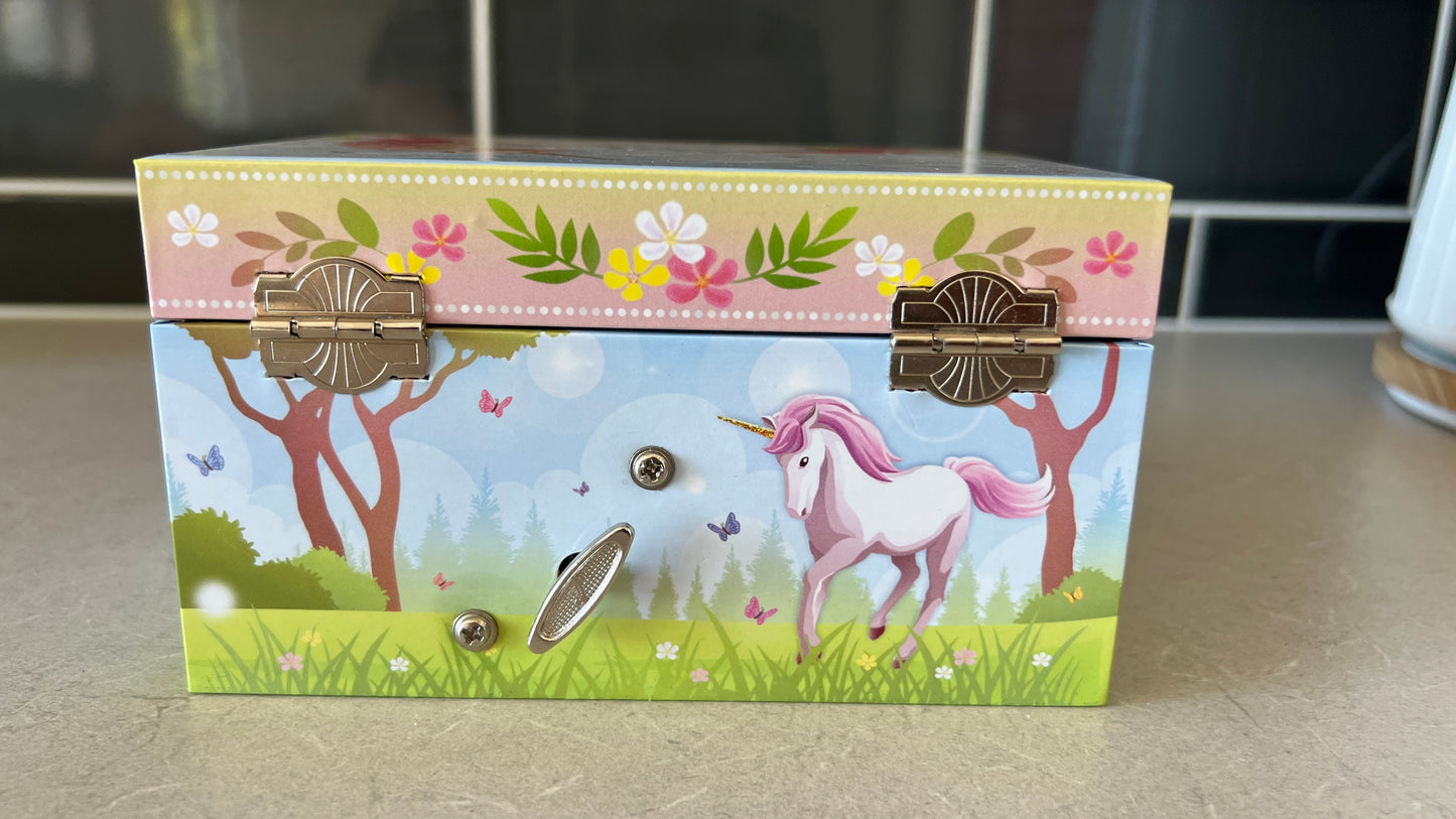 Unicorn kids Jewellery Box