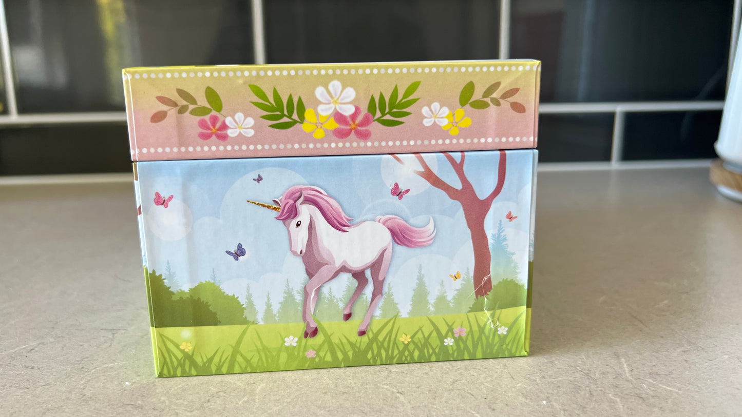 Unicorn kids Jewellery Box