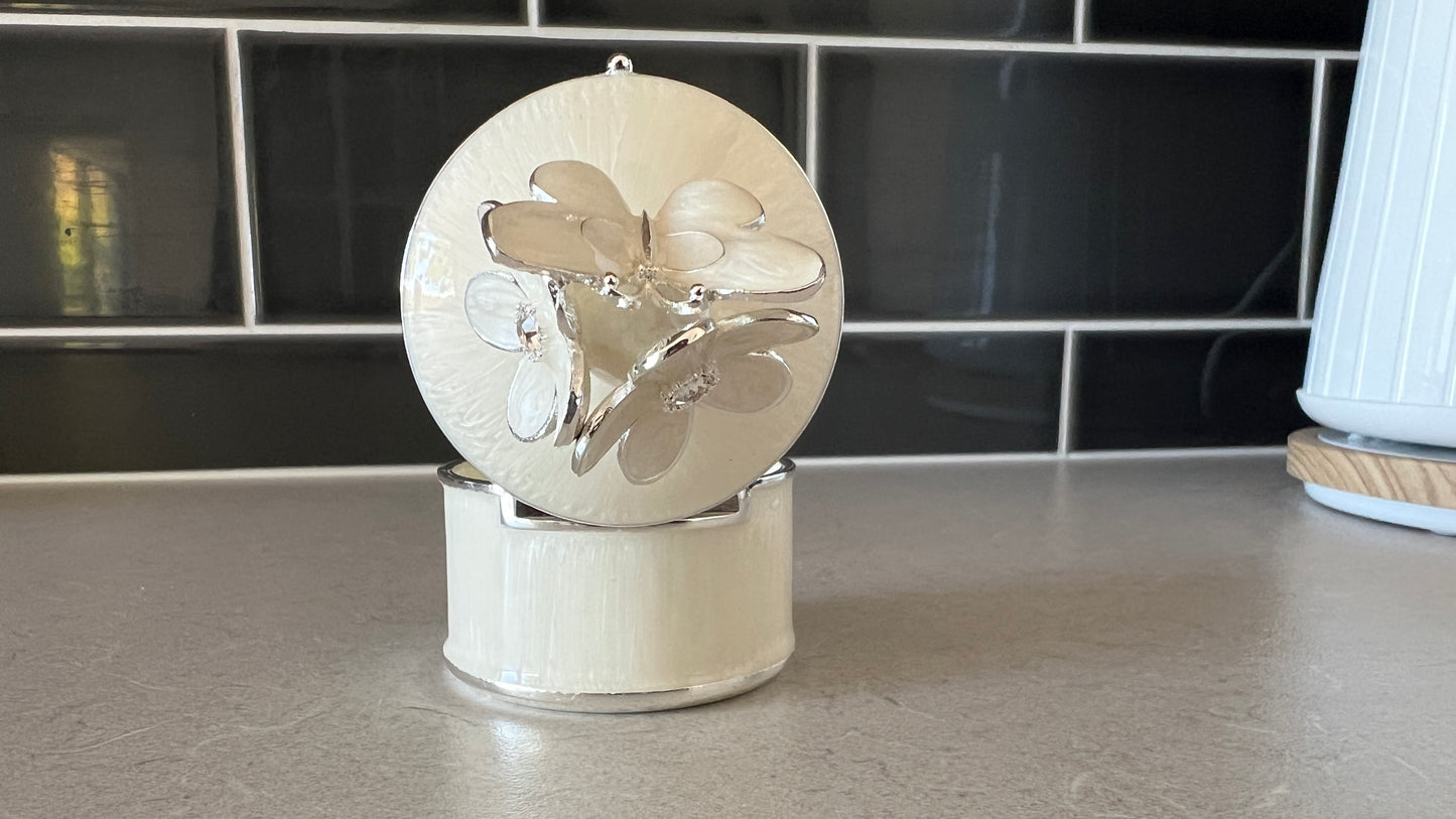 Daisy & Butterfly Trinket Box