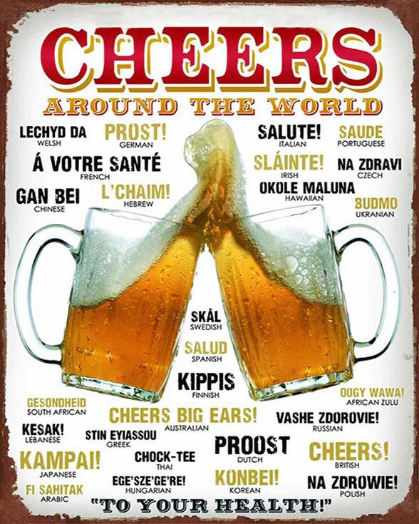 Men's Republic Retro Sign - Cheers