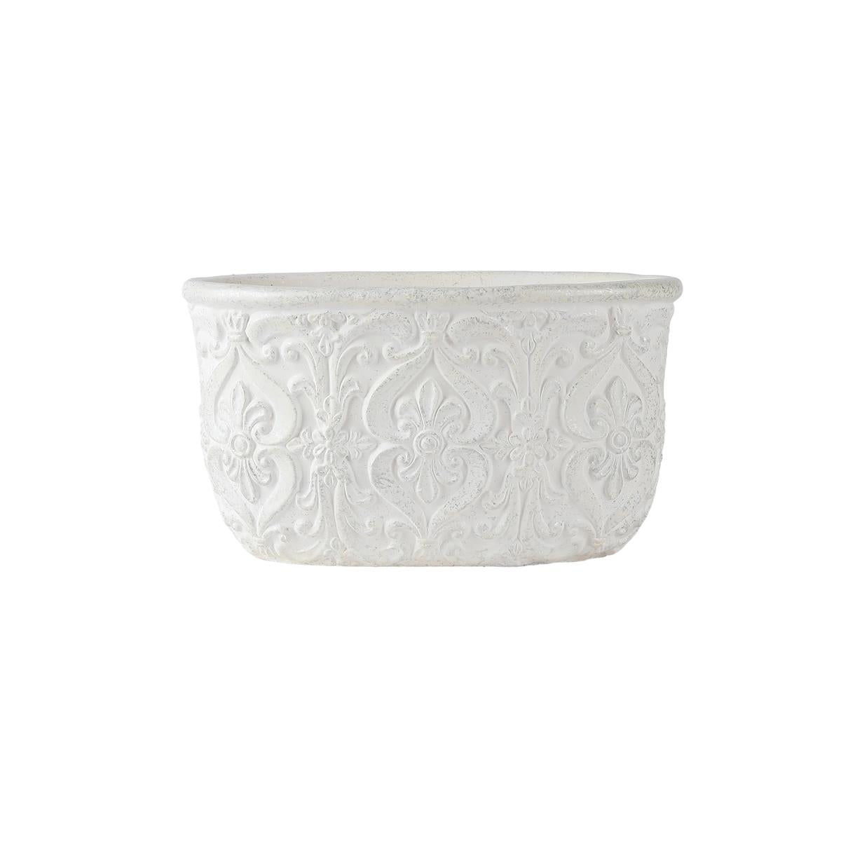 Pot Low Cement 20cm - Oct 26