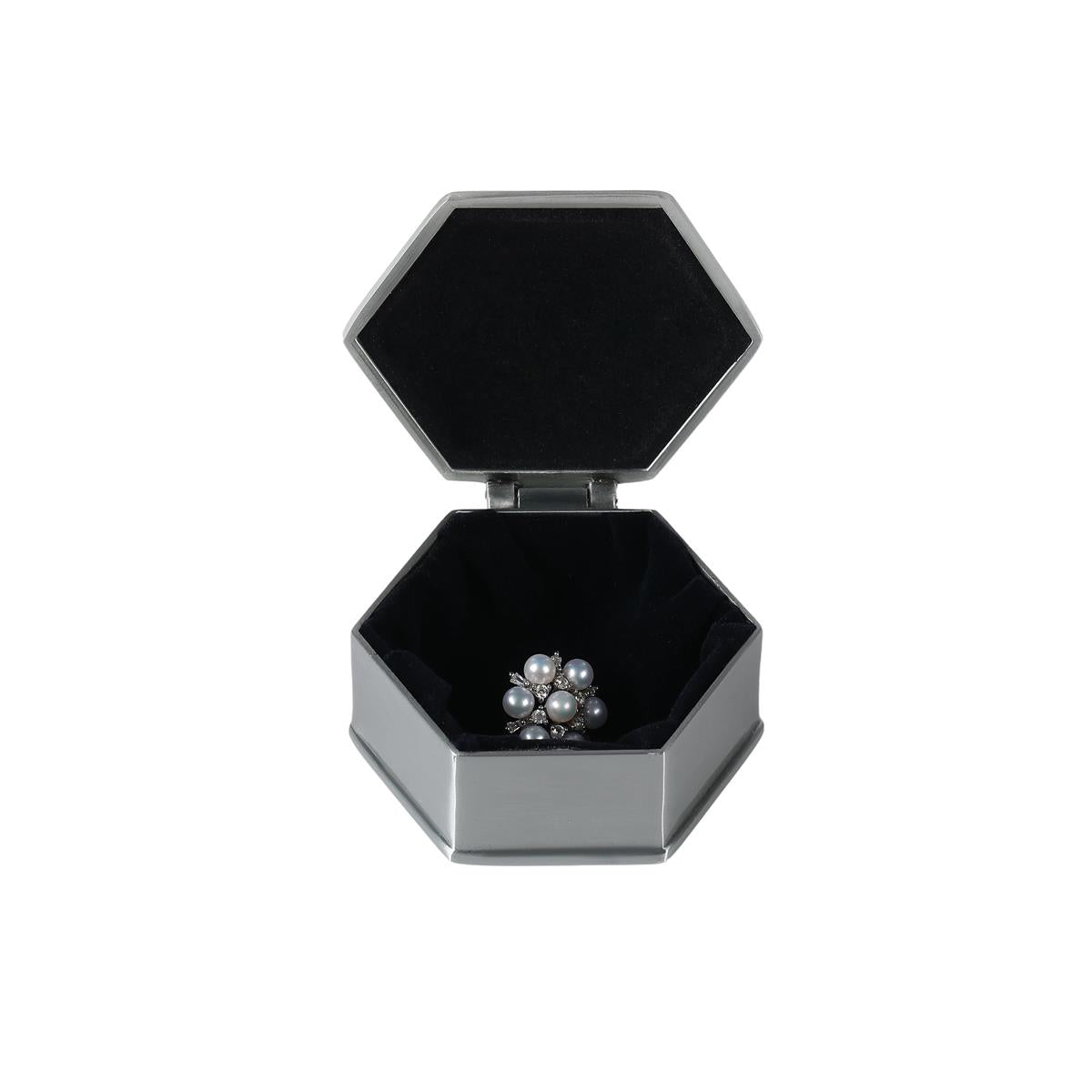 Alloy Zinc Trinket Boxes - Set of 3 - Oct 26