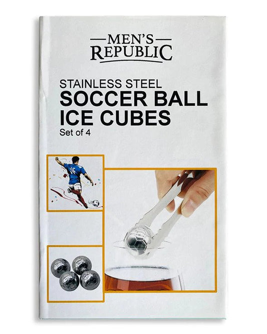 Men's Republic Ice Cube Soccer Balls - 4 Pieces