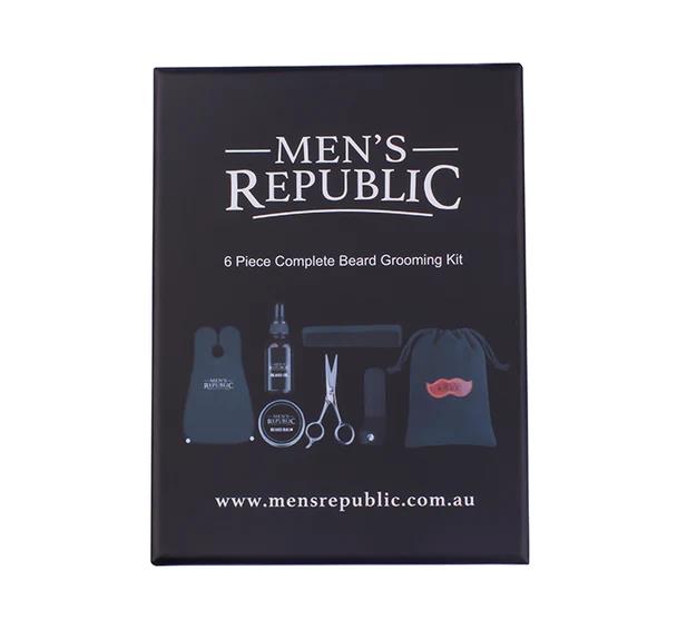 Men's Republic Grooming Kit - Beard 6pc with Bag and Apron