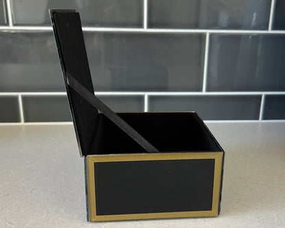 Black & Gold Bee Jewellery box
