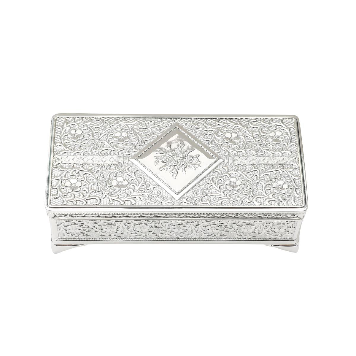 Alloy Zinc Trinket Box 18.8 x 8.8 x 6.3cm - Oct 26