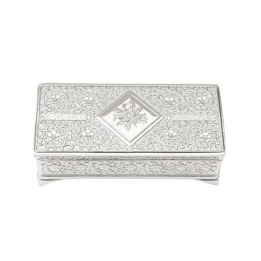 Alloy Zinc Trinket Box 18.8 x 8.8 x 6.3cm - Oct 26
