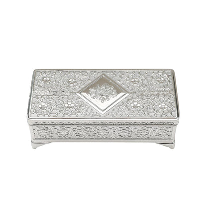 Alloy Zinc Trinket Box 12.8 x 5.8 x 4.3cm - Oct 26