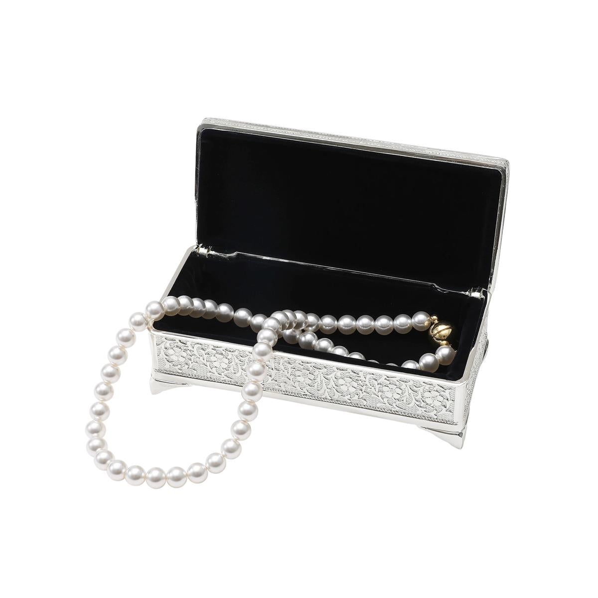 Alloy Zinc Trinket Box 12.8 x 5.8 x 4.3cm - Oct 26