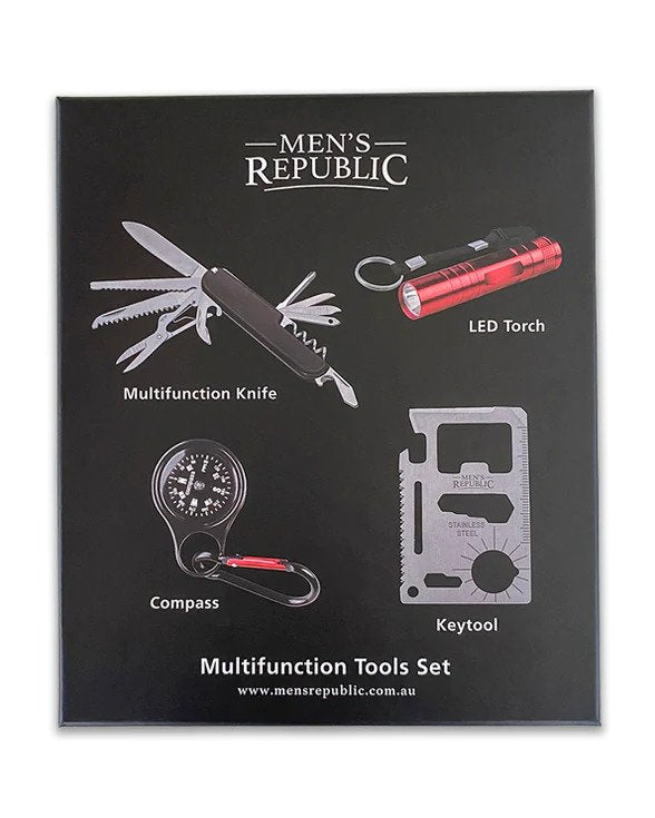 Men's Republic Multi Tool Set - 4 pieces