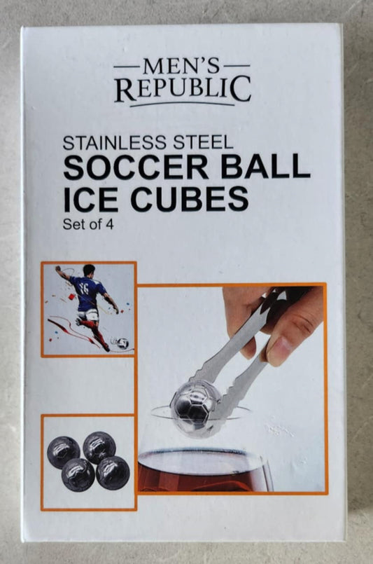 Men's Republic Ice Cube Soccer Balls - 4 Pieces
