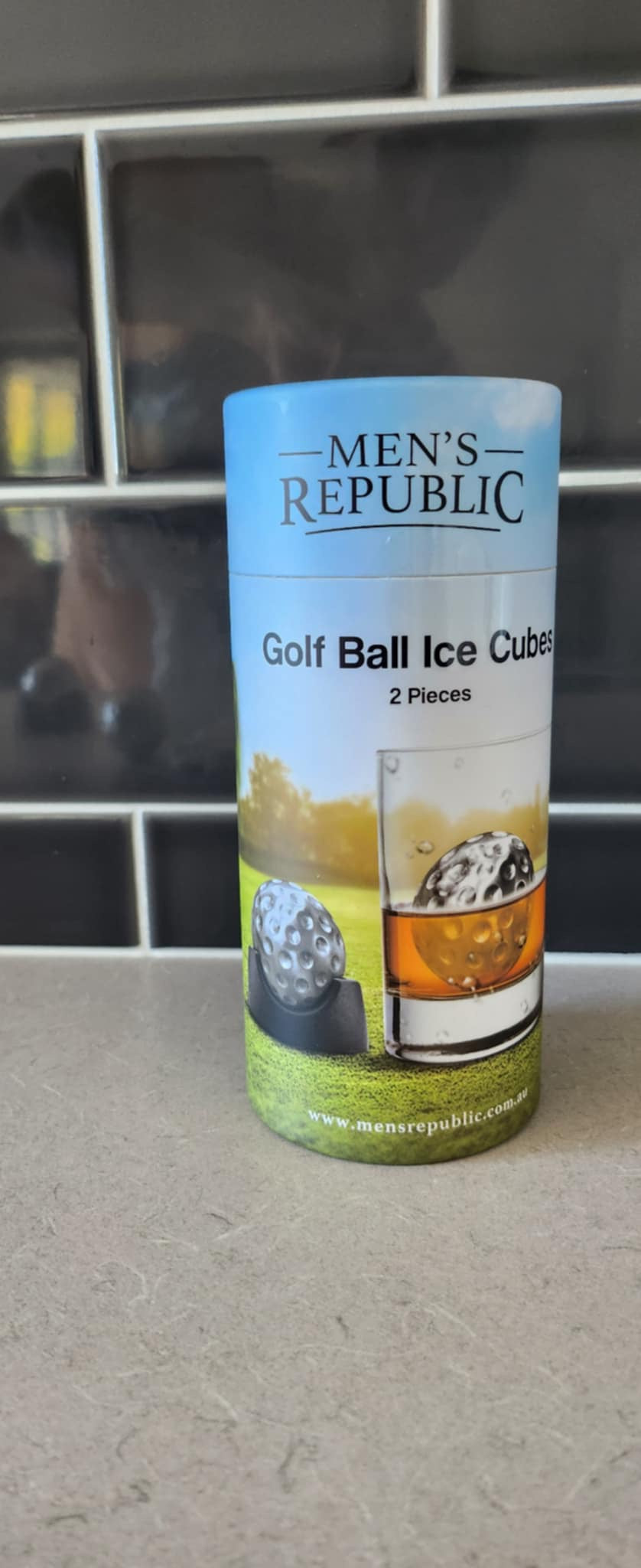 Men's Republic Ice Cubes Golf Ball - 2 Pieces
