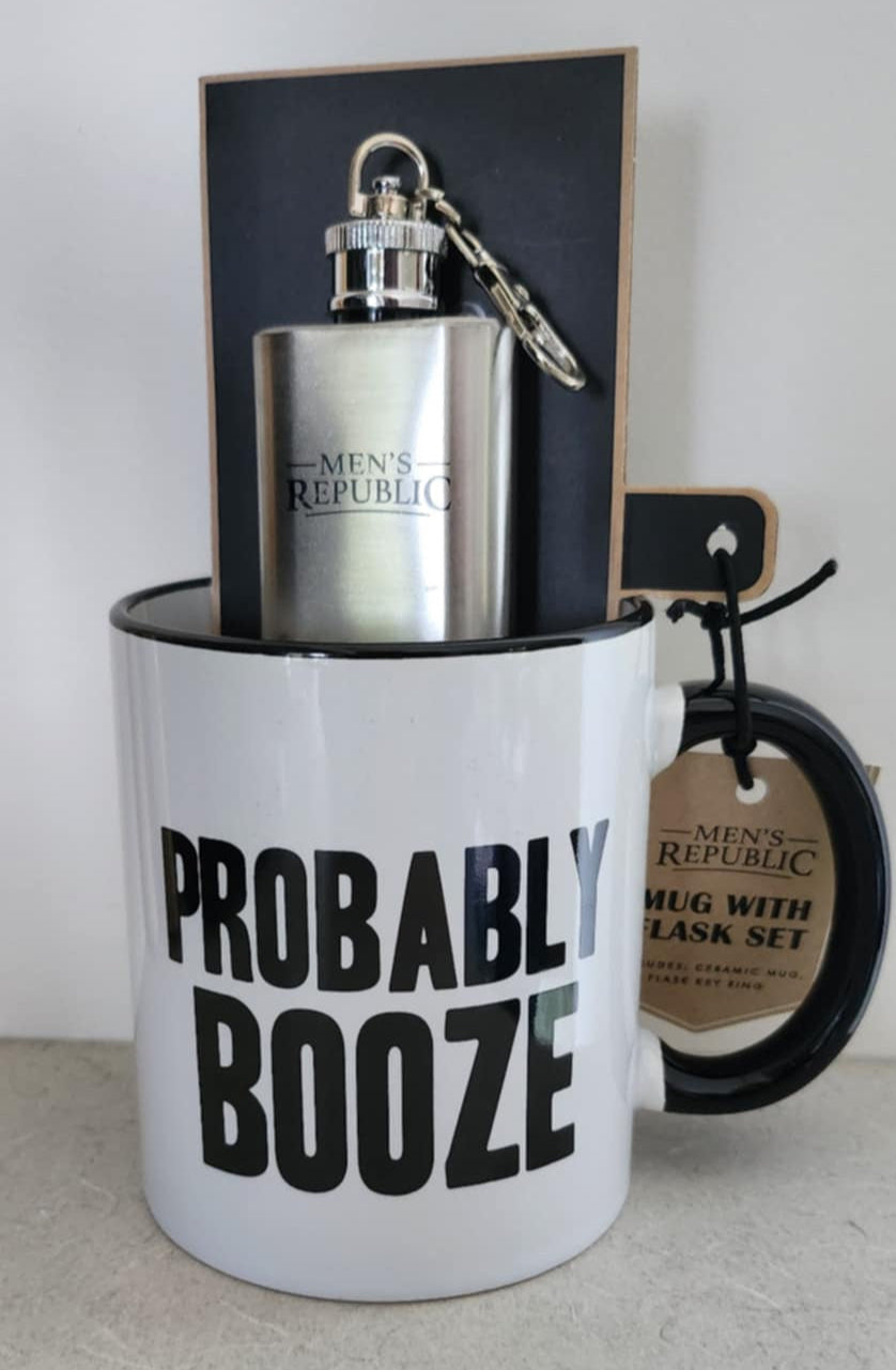 Men's Republic Mug Set - Probably Booze