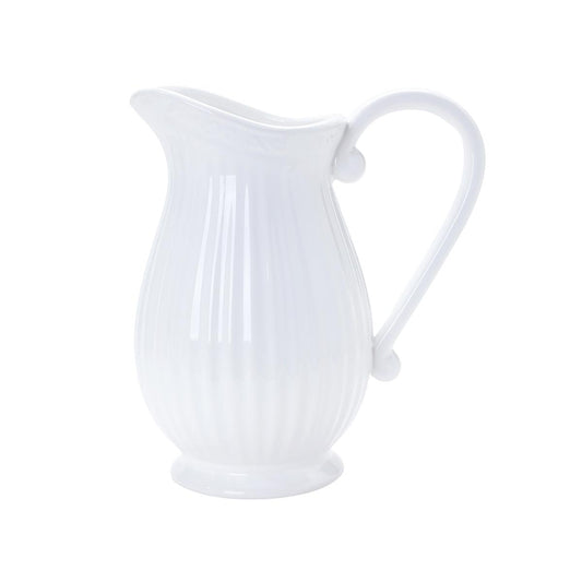 Ceramic White Jug 24 x 12 x 27cm - Oct 26