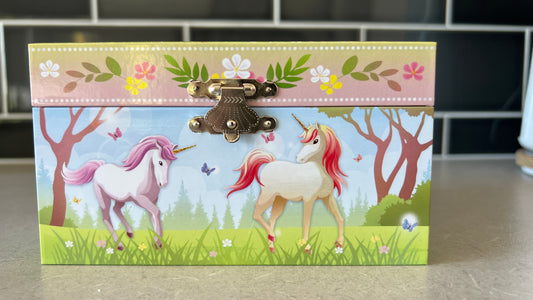 Unicorn kids Jewellery Box