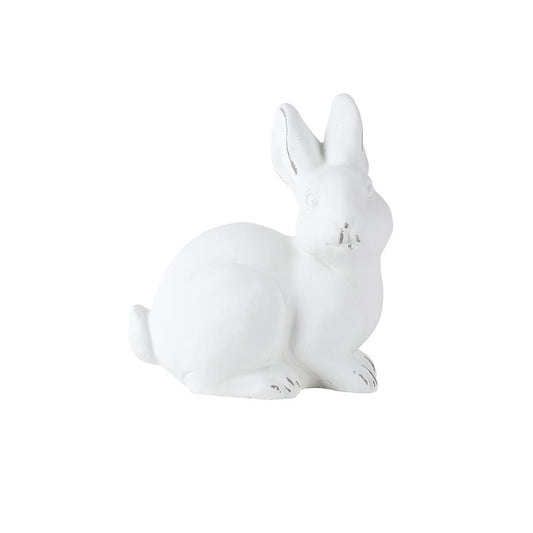 Rabbit Small Cement Turning 13cm - Oct 26