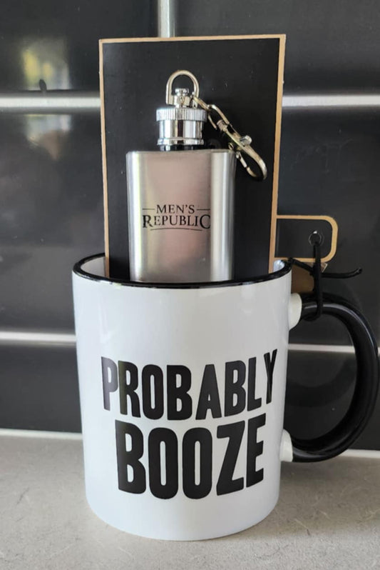 Men's Republic Mug Set - Probably Booze