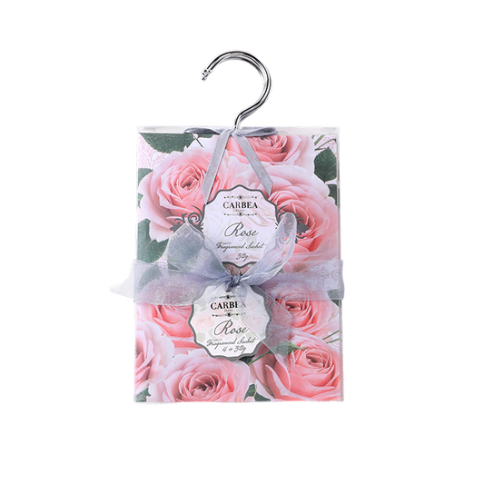 Fragrance 4 x 32gm Hanger/Sachet - Rose