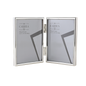 Silver Picture Frame Double 3"x 5"