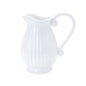 Ceramic White Jug 20 x 10 x 20cm - Oct 26