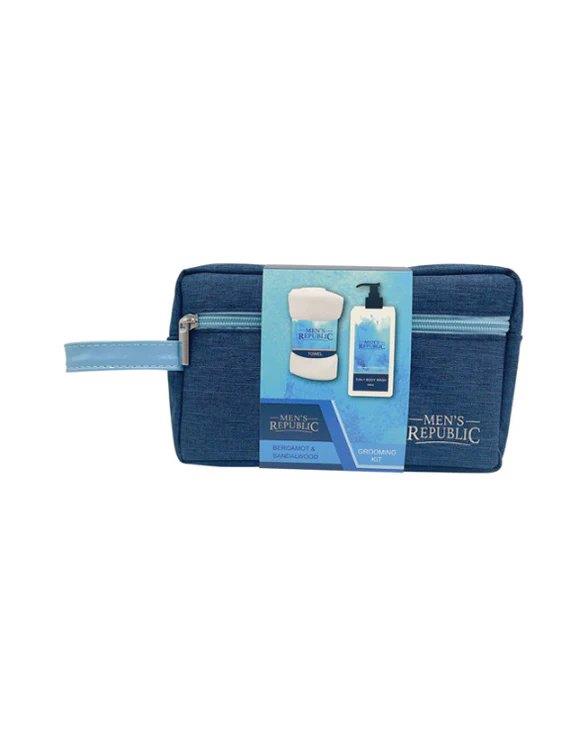 Men's Republic Grooming Kit in Toiletry Bag - 3pc Body Wash