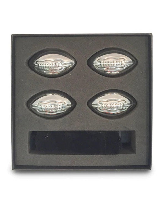 Men's Republic Ice Cube Footy Balls - 4 Pieces Stainless Steel - Sept