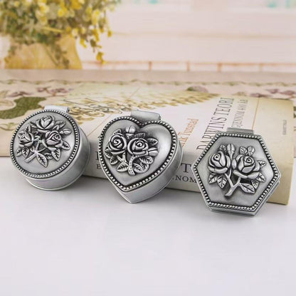 Alloy Zinc Trinket Boxes - Set of 3 - Oct 26